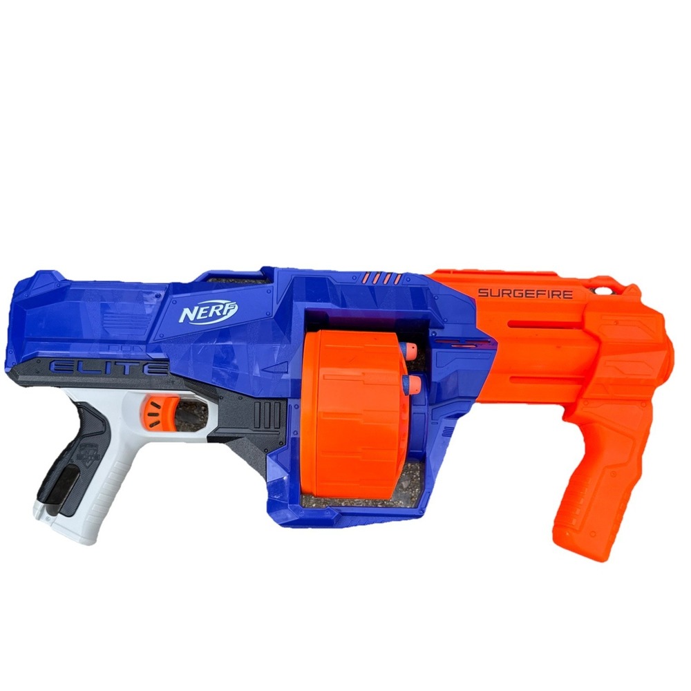 Nerf Elite Surgefire 15-Round Drum Mag‎ Dart Blaster Gun Hasbro